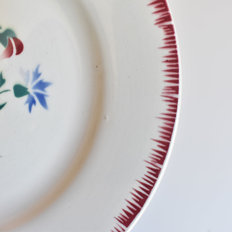 Vintage Plate - Digoin & Sarreguemines Prairial