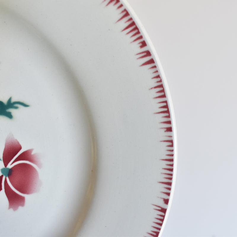 Vintage Plate - Digoin & Sarreguemines Prairial