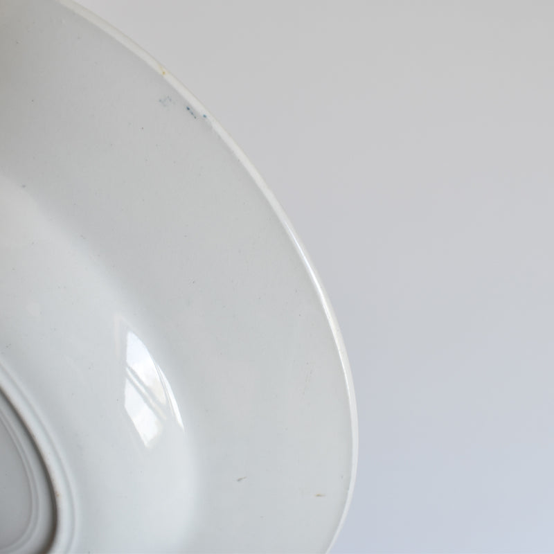 Antique Deep Plate, KG Luneville Passiflore A