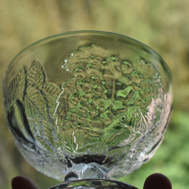 Vintage Glass Ice Cream Cup