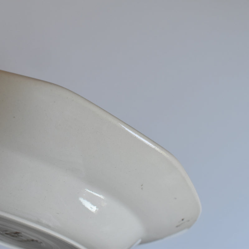 Vintage Deep Plate Digoin & Sarreguemines Calvados D