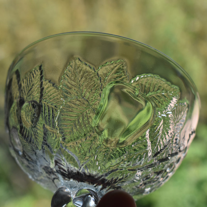 Vintage Glass Ice Cream Cup