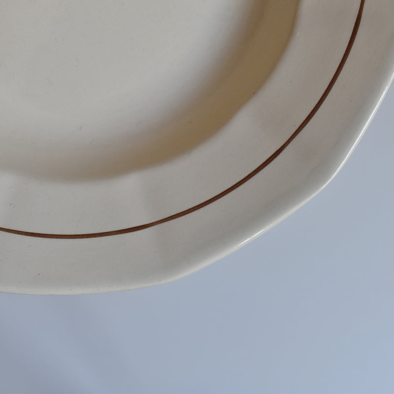 Vintage Deep Plate Digoin & Sarreguemines Calvados D