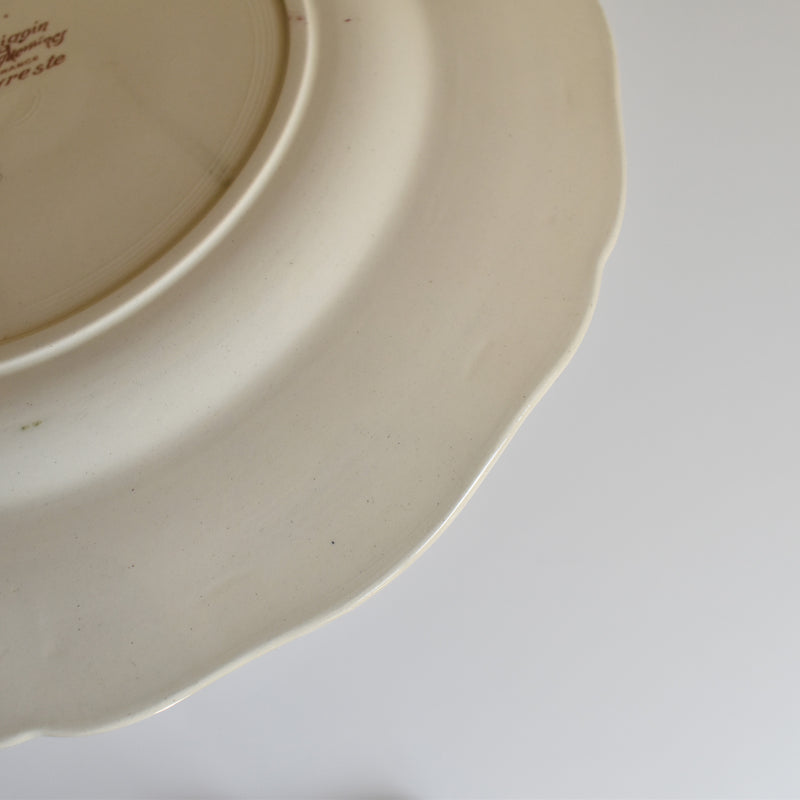 Vintage Plate 22.5cm Digoin & Sarreguemines Agreste A