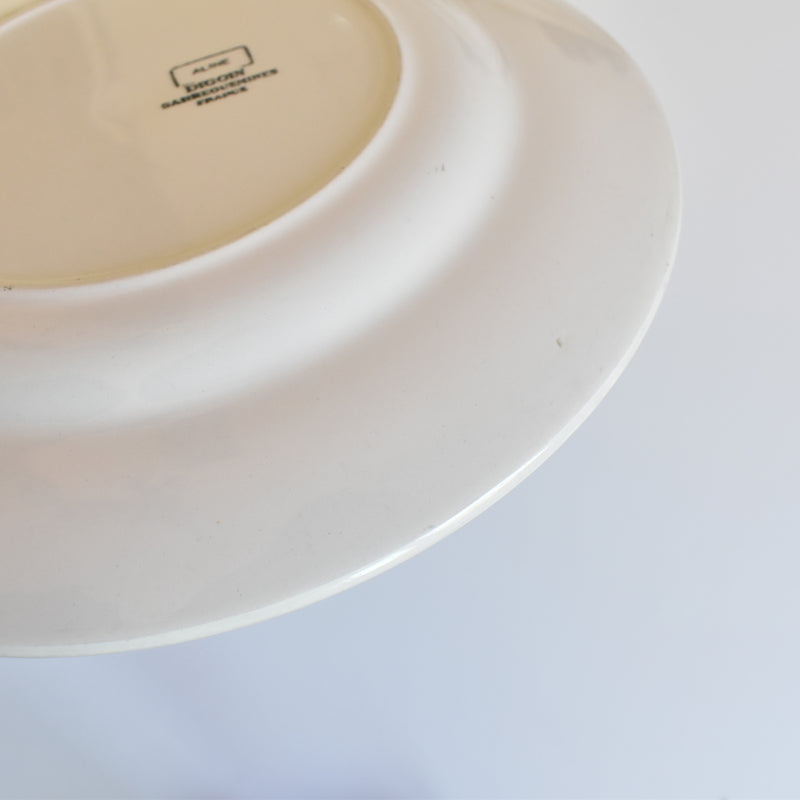 Vintage Plate Digoin & Sarreguemines Aline A
