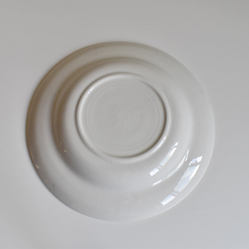 Vintage Deep Plate Lamandinoise Pastel Green A