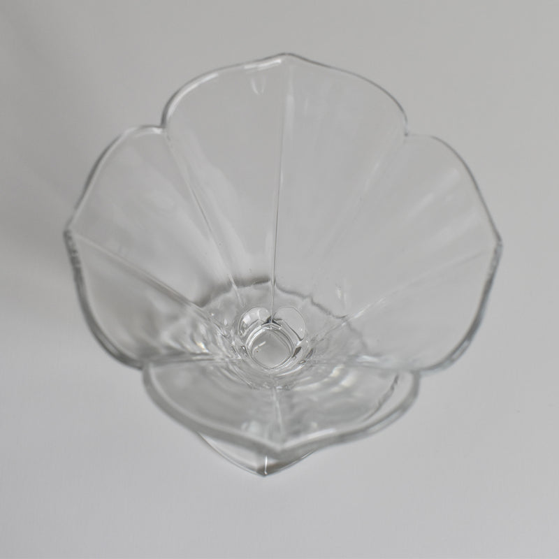 Vintage Glass Ice Cream Cup Glace Gervais