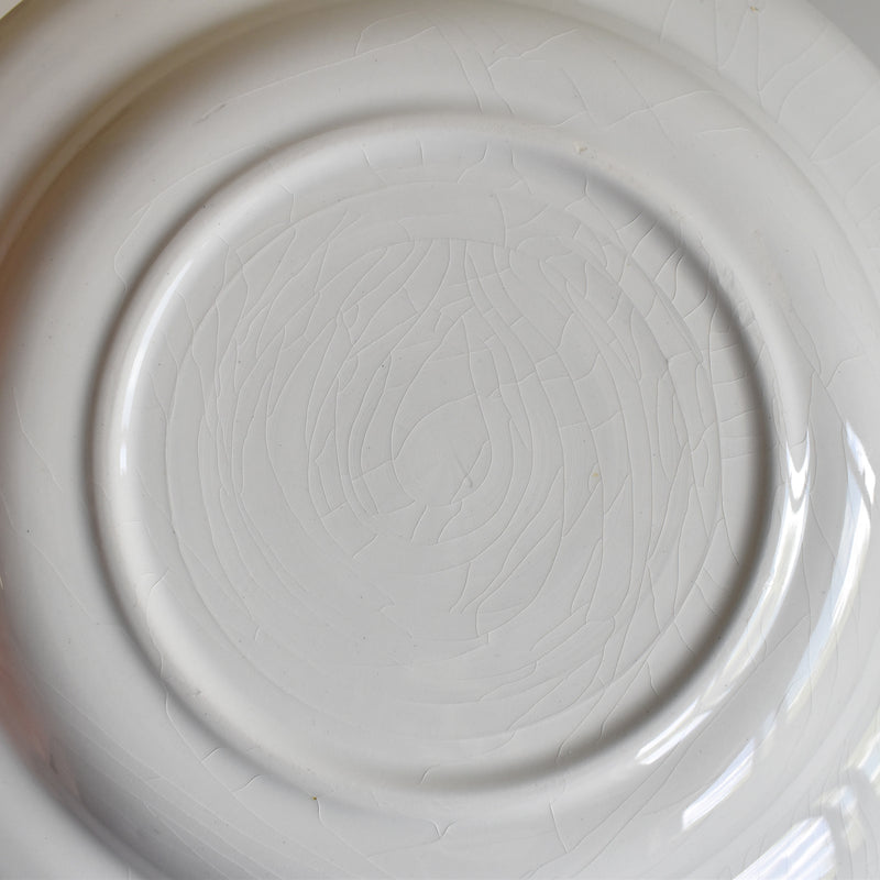 Vintage Deep Plate Lamandinoise Pastel Green A