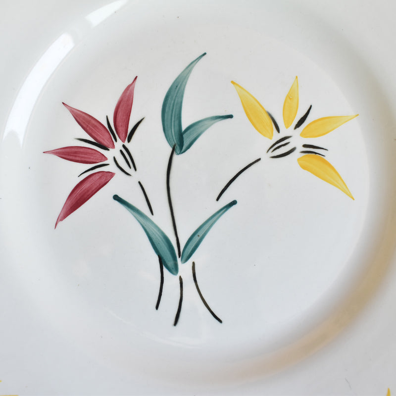 Vintage Plate Digoin & Sarreguemines Aline A