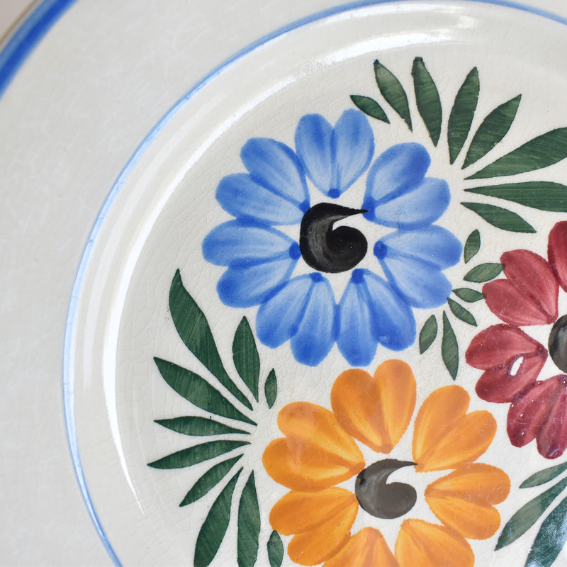 Vintage Plate HBCM Creil Montereau Yvonne C