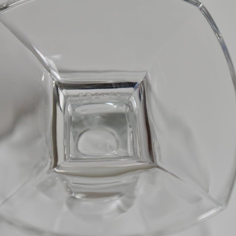Vintage Glass Ice Cream Cup Glace Gervais