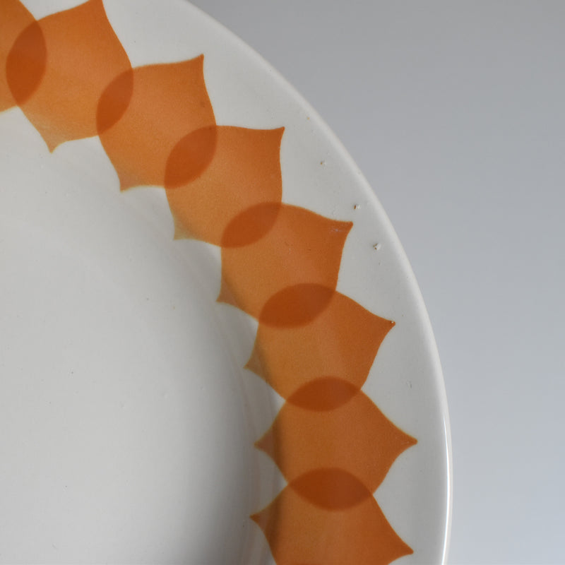Vintage Deep Plate, Digoin & Sarreguemines Cassel B
