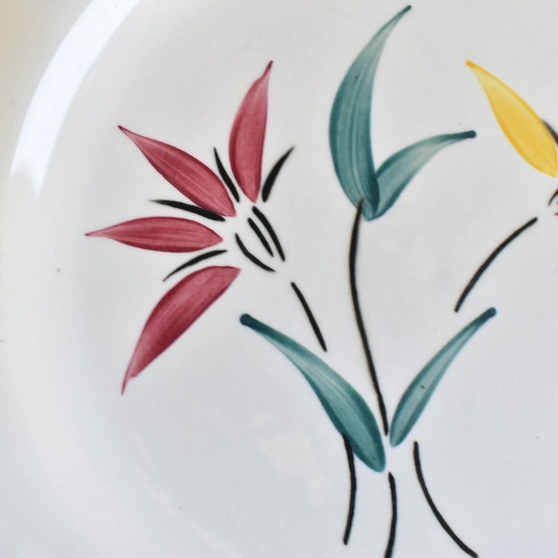 Vintage Plate Digoin & Sarreguemines Aline A