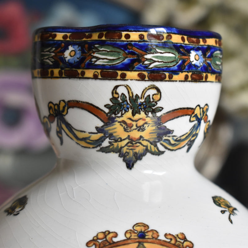 Vintage pitcher Gien Italia Diane