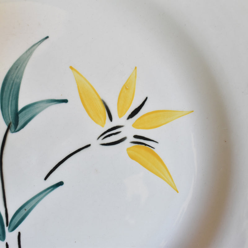 Vintage Plate Digoin & Sarreguemines Aline A