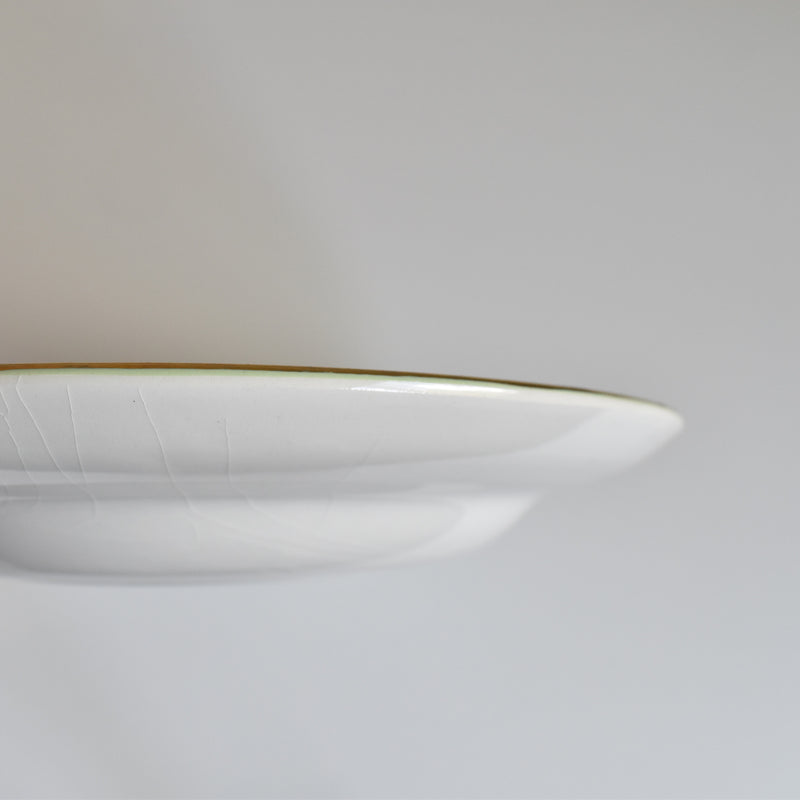 Vintage Deep Plate Lamandinoise Pastel Green A