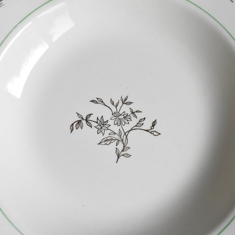 Vintage Deep Plate, Gien Colmar A