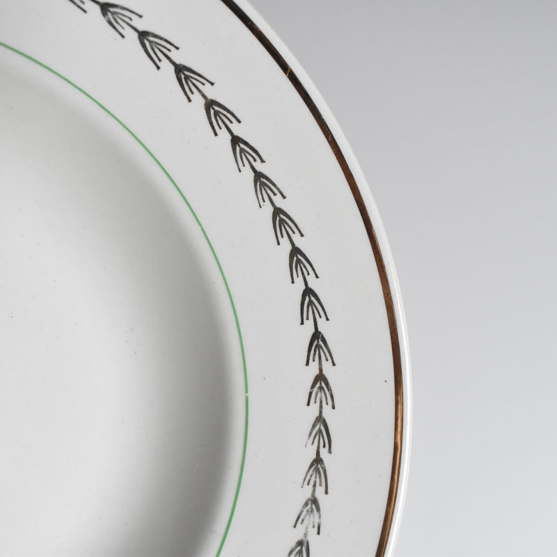 Vintage Deep Plate, Gien Colmar A