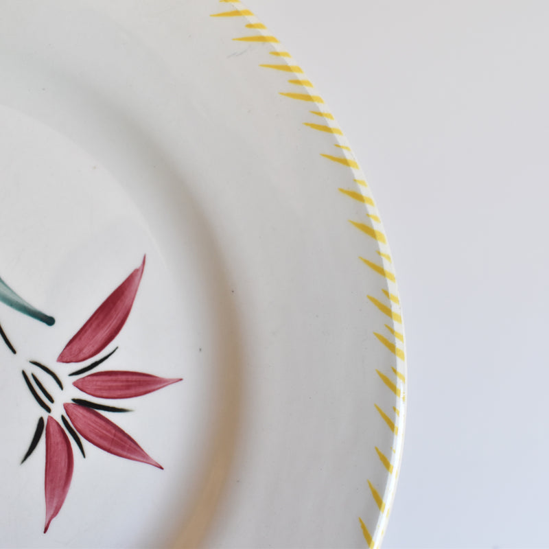Vintage Plate Digoin & Sarreguemines Aline A
