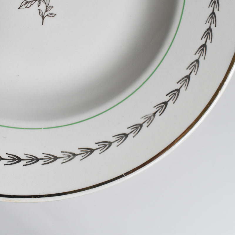 Vintage Deep Plate, Gien Colmar A
