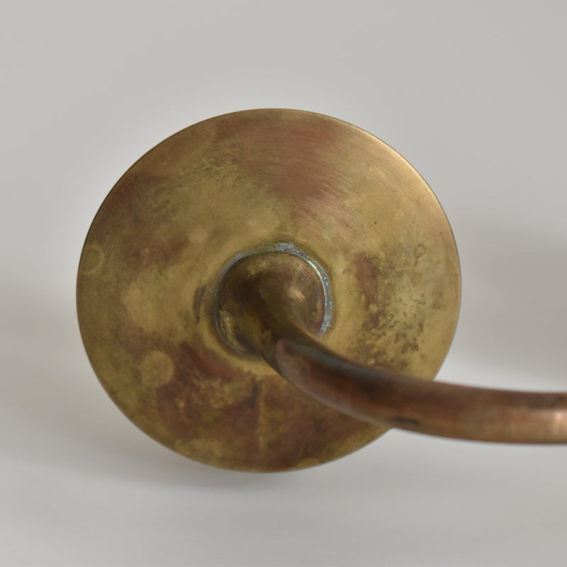 Vintage Brass Candlestick Holder for 3 Candles