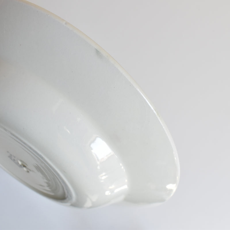 Vintage Deep Plate, HBCM Creil et Montereau, Yvonne A