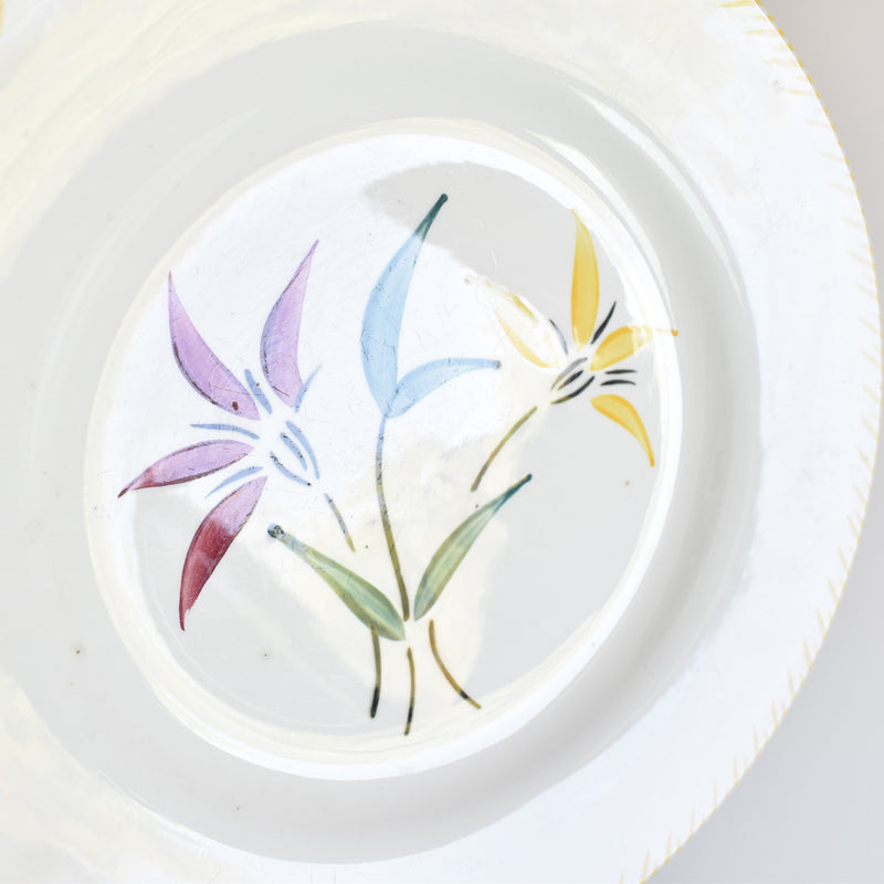 Vintage Plate Digoin & Sarreguemines Aline B