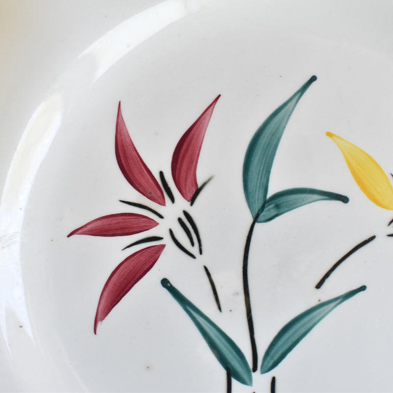Vintage Plate Digoin & Sarreguemines Aline B