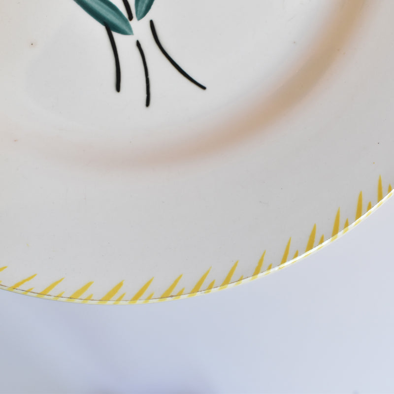 Vintage Plate Digoin & Sarreguemines Aline B