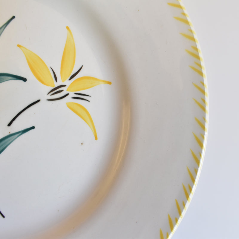 Vintage Plate Digoin & Sarreguemines Aline B