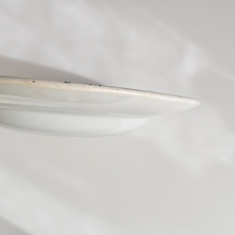 Antique Deep Plate, Creil et Montereau, Aubépine