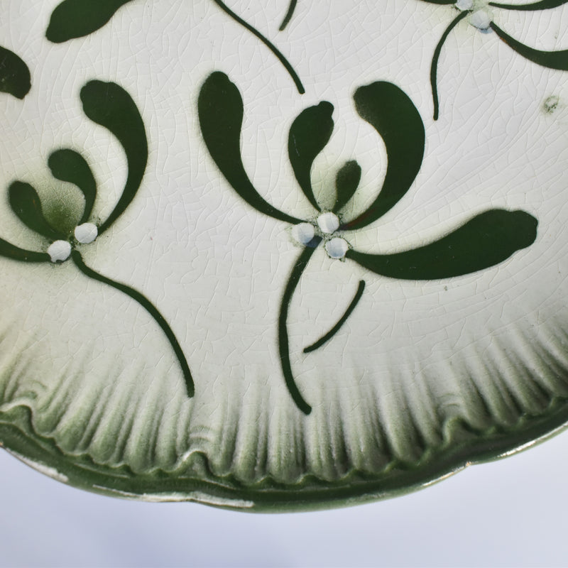 Antique Dessert Plate Badonviller Gui