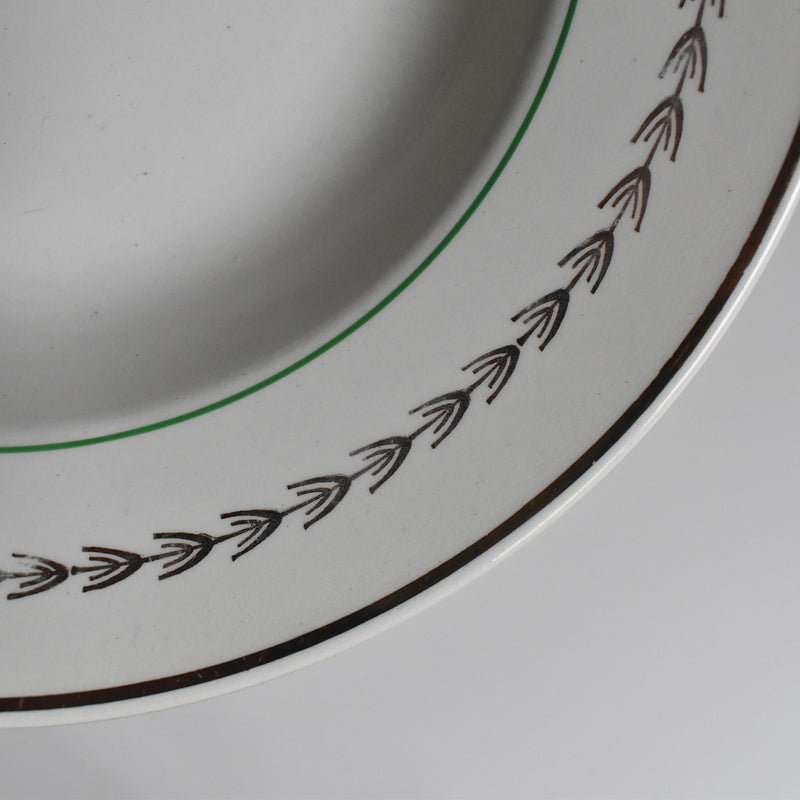 Vintage Deep Plate Gien Colmar B