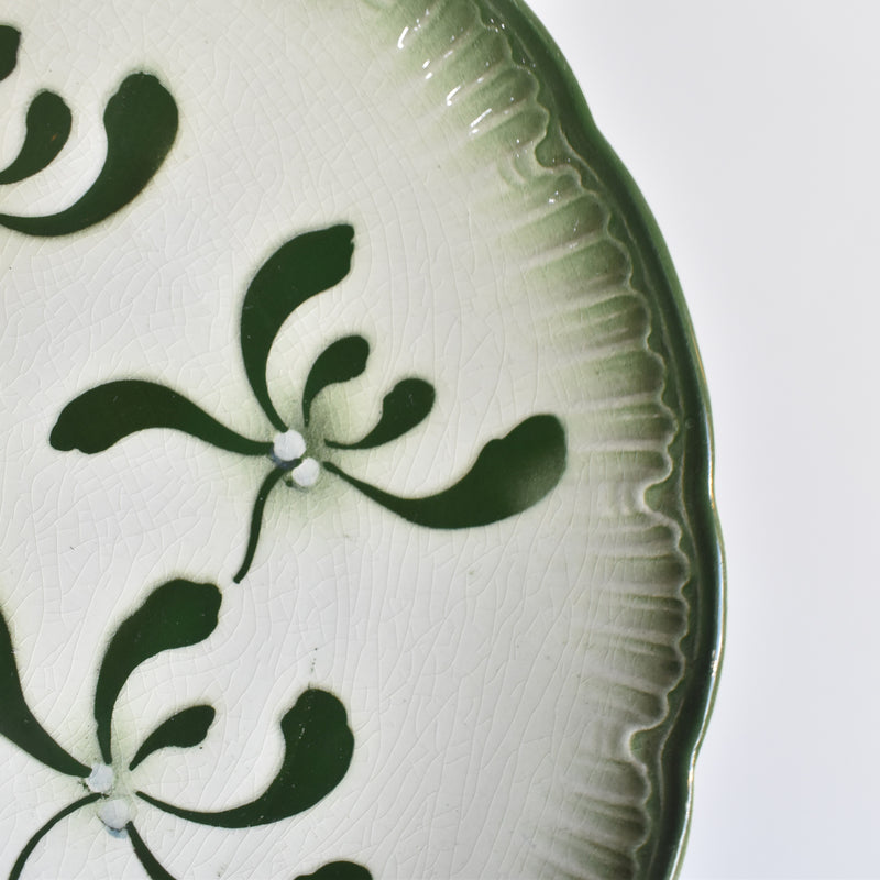 Antique Dessert Plate Badonviller Gui