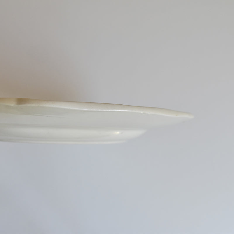 Vintage Dessert Plate, Digoin & Sarreguemines "Agreste," 21cm, A