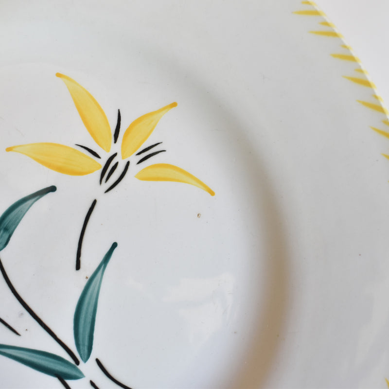 Vintage Plate Digoin & Sarreguemines Aline B