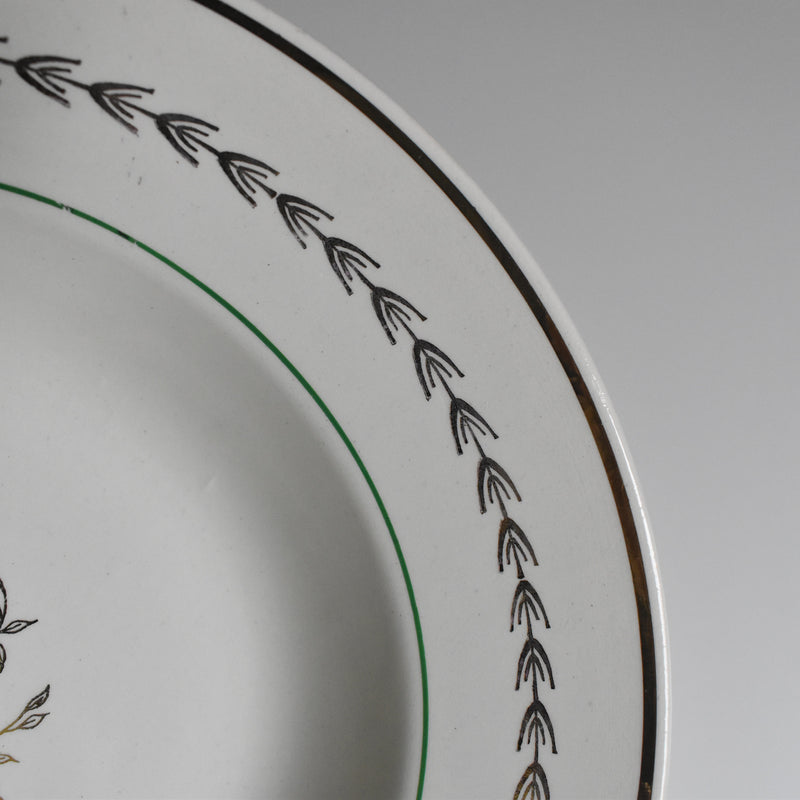 Vintage Deep Plate Gien Colmar B