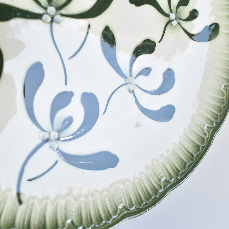 Antique Dessert Plate Badonviller Gui