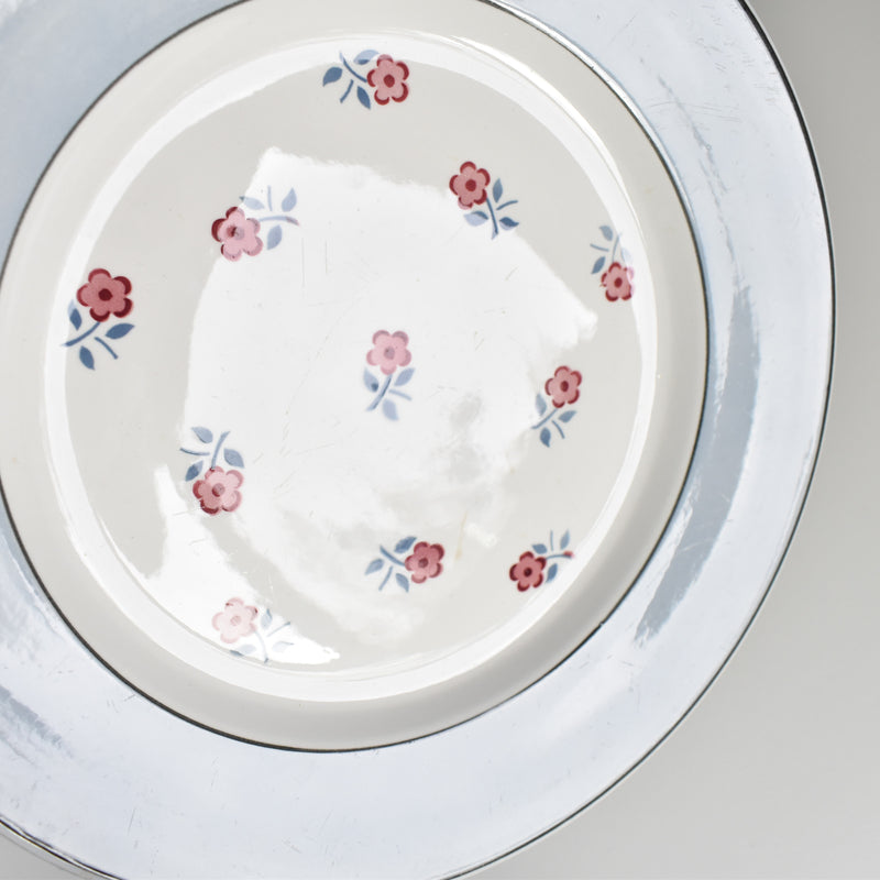 Vintage Plate Digoin & Sarreguemines Aix D