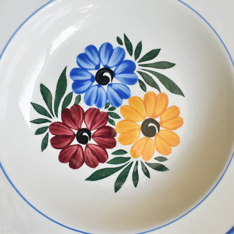 Vintage deep plate HBCM Creil-Montereau Yvonne B