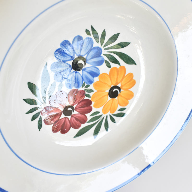 Vintage deep plate HBCM Creil-Montereau Yvonne B