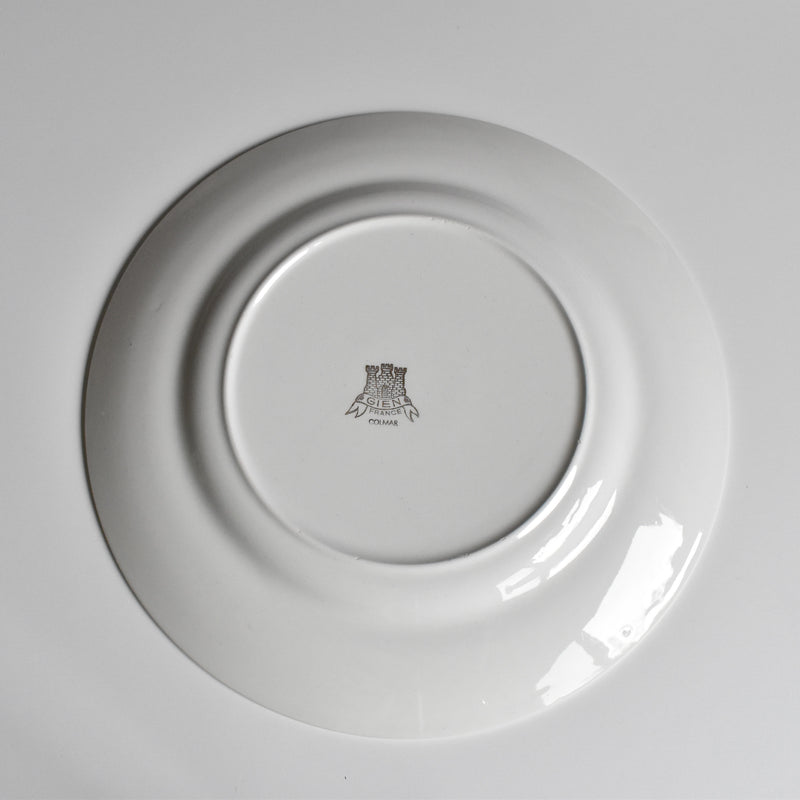 Vintage Plate Gien Colmar A