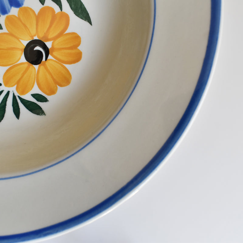 Vintage deep plate HBCM Creil-Montereau Yvonne B