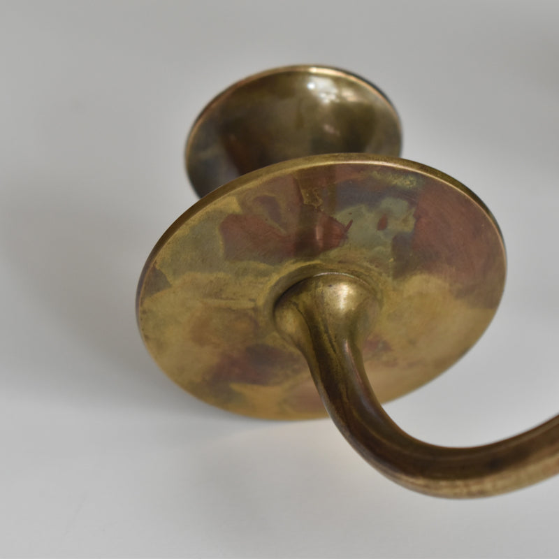 Vintage Brass 5-Arm Candelabra
