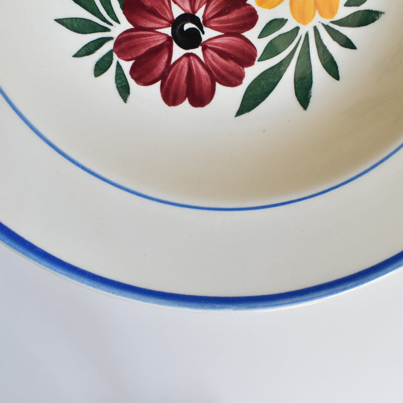 Vintage deep plate HBCM Creil-Montereau Yvonne B