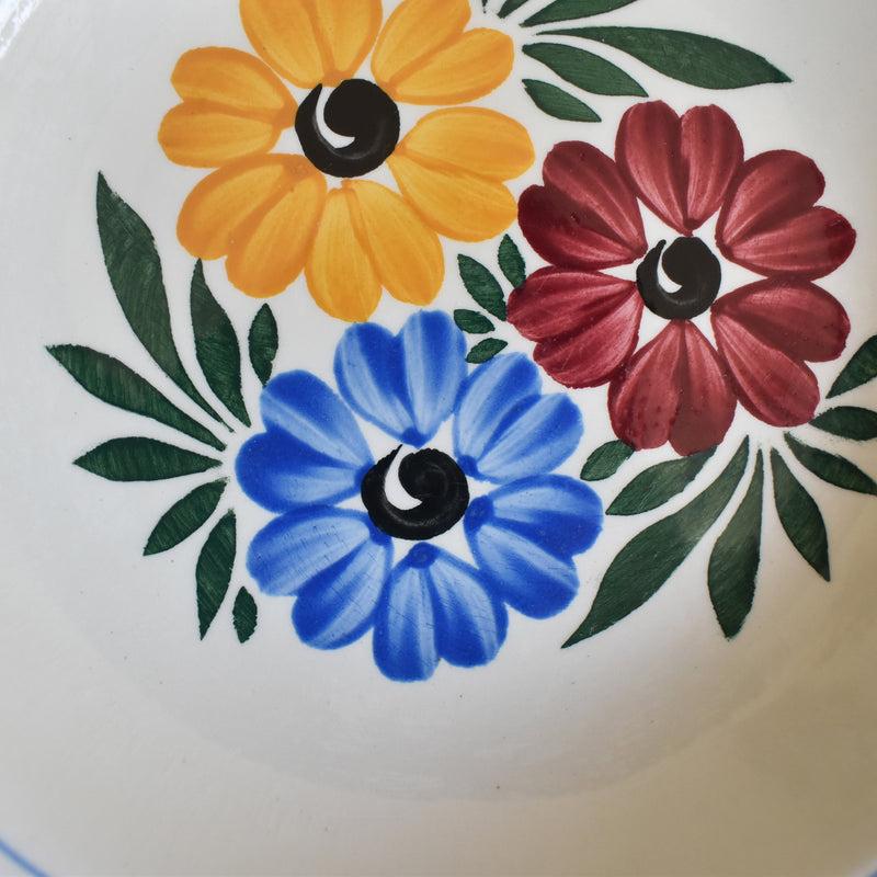 Vintage deep plate HBCM Creil-Montereau Yvonne B