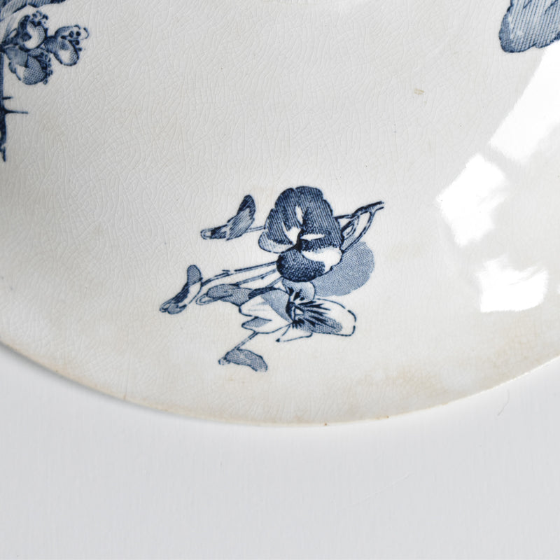 Antique Compote Dish, U&C Sarreguemines, Stella