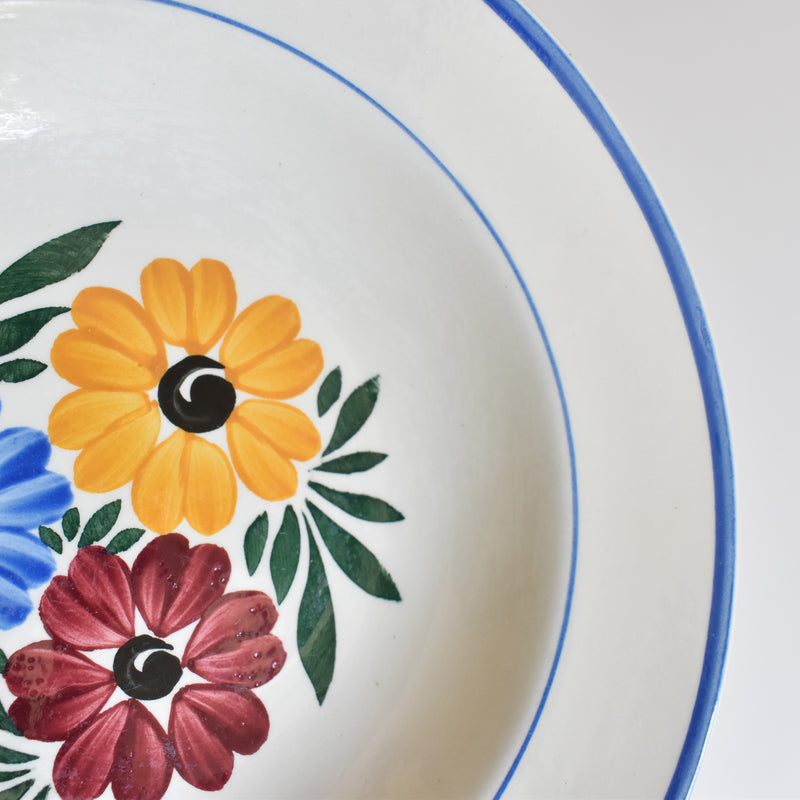 Vintage deep plate HBCM Creil-Montereau Yvonne B
