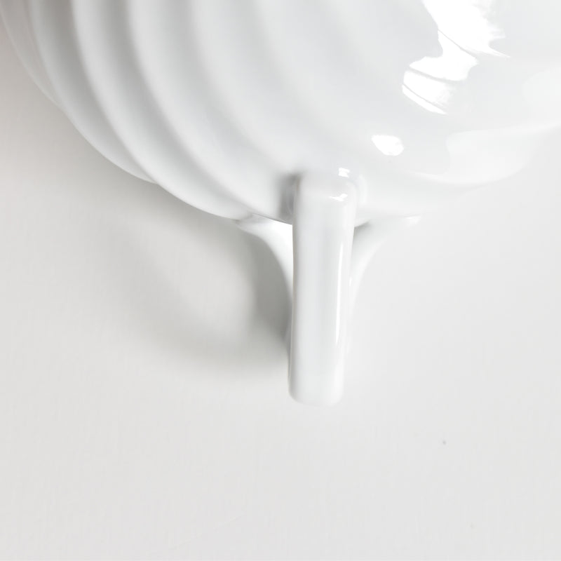 Vintage Sugar Bowl Haviland Limoges Corse Blanc