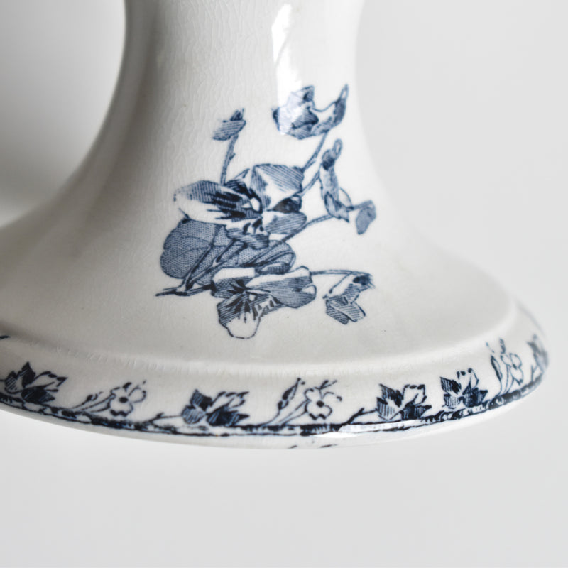 Antique Compote Dish, U&C Sarreguemines, Stella